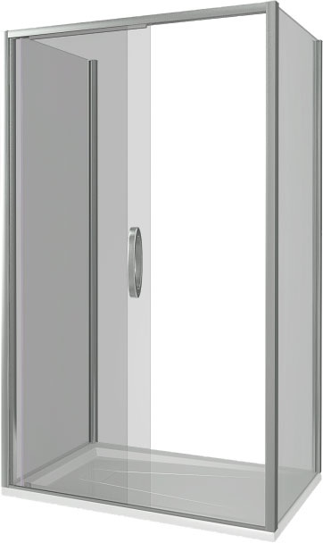 Душевой уголок Good Door Antares WTW+SP+SP 120х90х90х195 см - 2