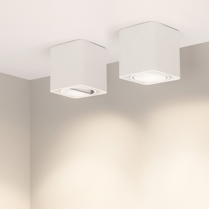 Потолочный светодиодный светильник Arlight SP-Cubus-S100x100-8W Warm3000 036051 - 1