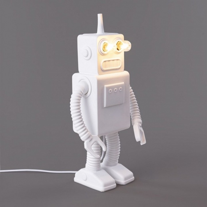 Настольная лампа декоративная Seletti Robot Lamp 14710 - 4