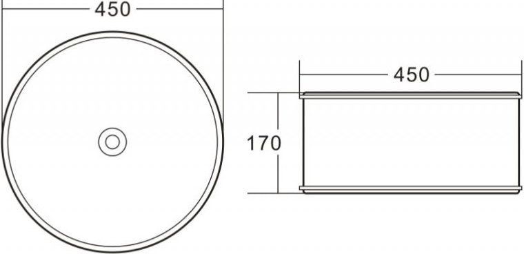 Рукомойник BelBagno BB1383 - 2