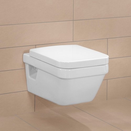 Унитаз подвесной Villeroy & Boch Architectura 5685HR01 alpin безободковый - 1