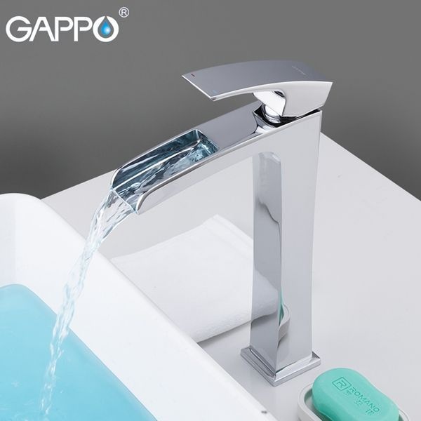 Смеситель для раковины Gappo хром G1007-21 - 0