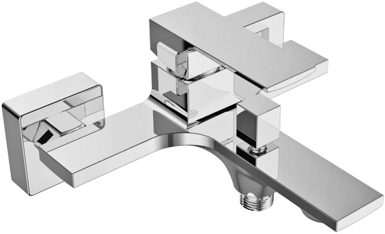 Смеситель для ванны с душем STWORKI Карлстад KAS-03cr - 0