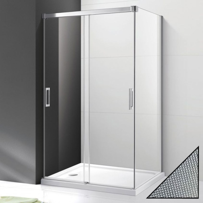 Душевой уголок Cezares Tandem Soft AH-2-120/90-P-Cr-R стекло punto TANDEM-SOFT-AH-2-120/90-P-Cr-R - 0