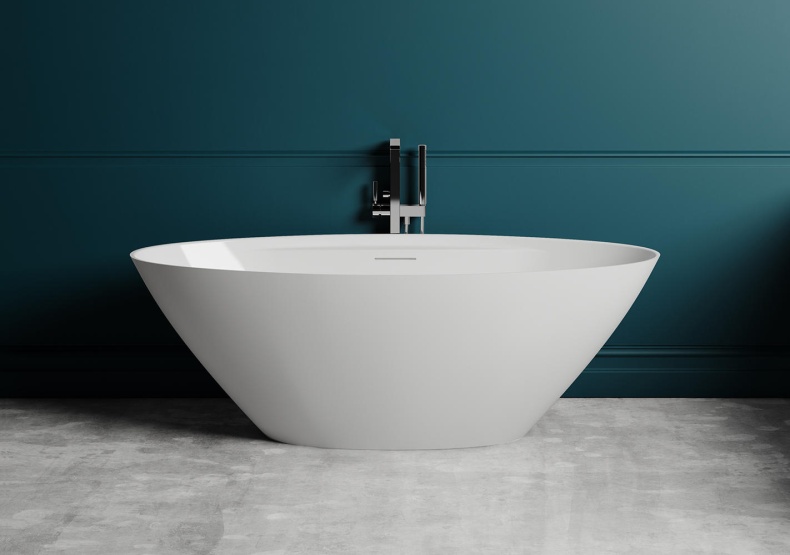 Ванна из искусственного камня Salini Diva 178x85 102221MRF S-Stone, матовый, RAL полностью - 0