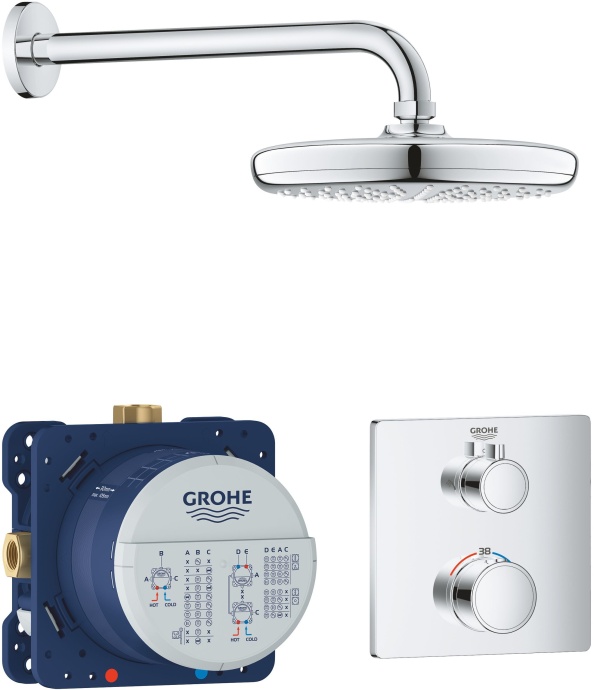 Душевой комплект Grohe Grohtherm 34728000 - 0