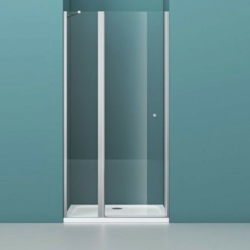 Душевая дверь BelBagno Etna 90(60/30)х195 профиль хром стекло прозрачное ETNA-60/30-C-Cr - 1