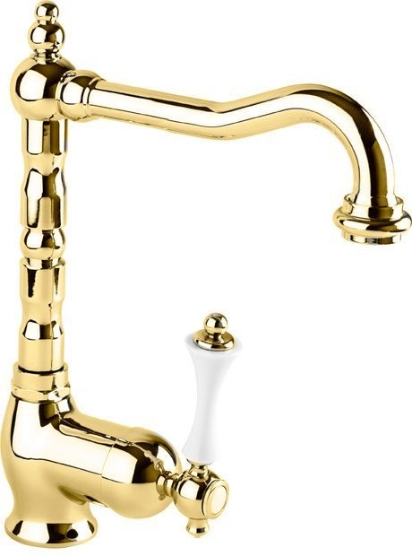 Смеситель для раковины Cezares MARGOT Bianco Lucido Cromo  MARGOT-LSM2-BLC - 2