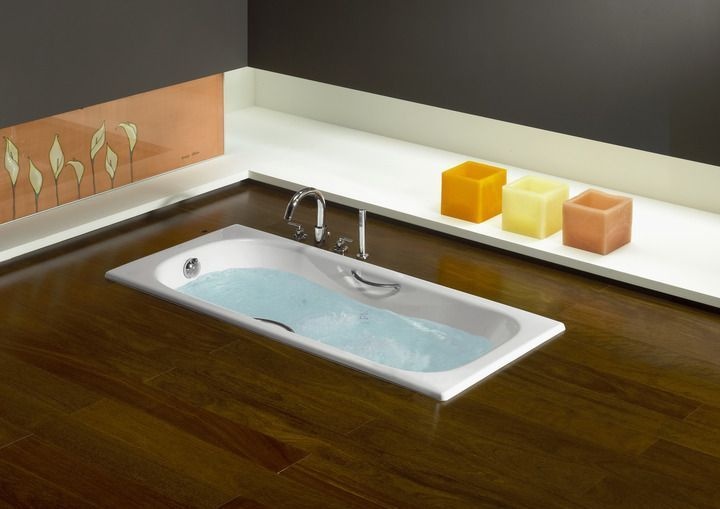 Чугунная ванна Roca Malibu 150x75 см  2315G000R - 1