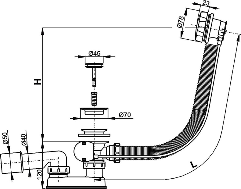 Акриловая ванна Ideal Standard Hotline 170х75, белый  K274601 - 11