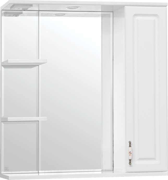 Зеркало-шкаф Style Line Олеандр-2 75 см  ЛС-00000051 - 3