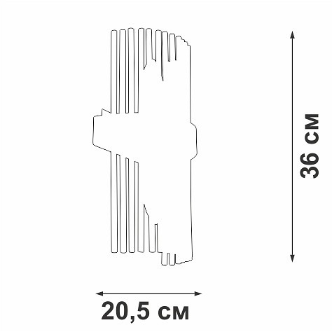 Накладной светильник Vitaluce V58710 V58710-8/2A - 1