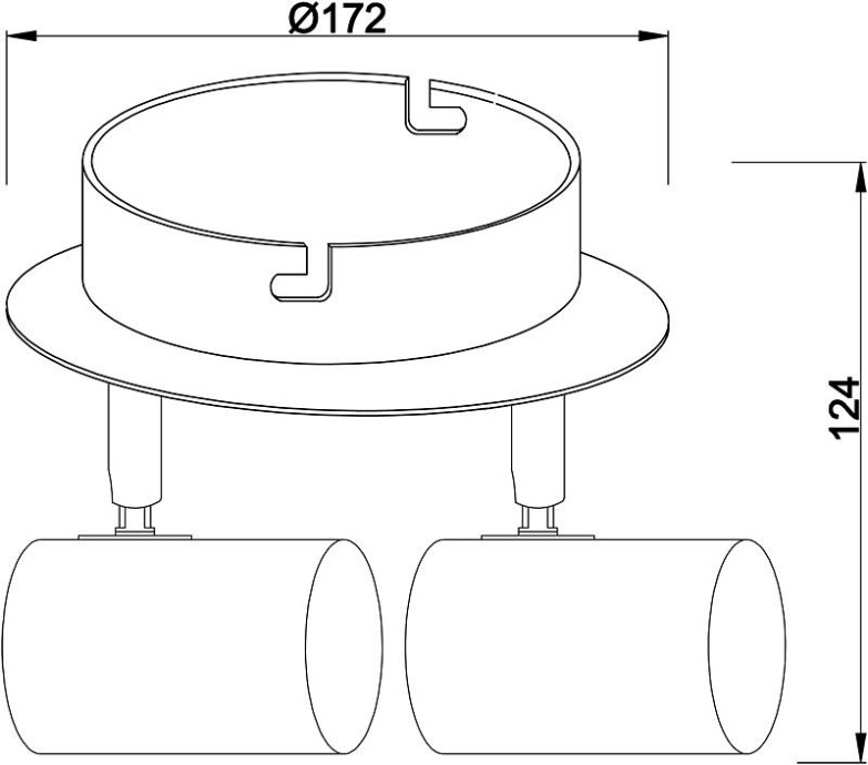 Накладной светильник Deko-Light Indi 348086 - 1