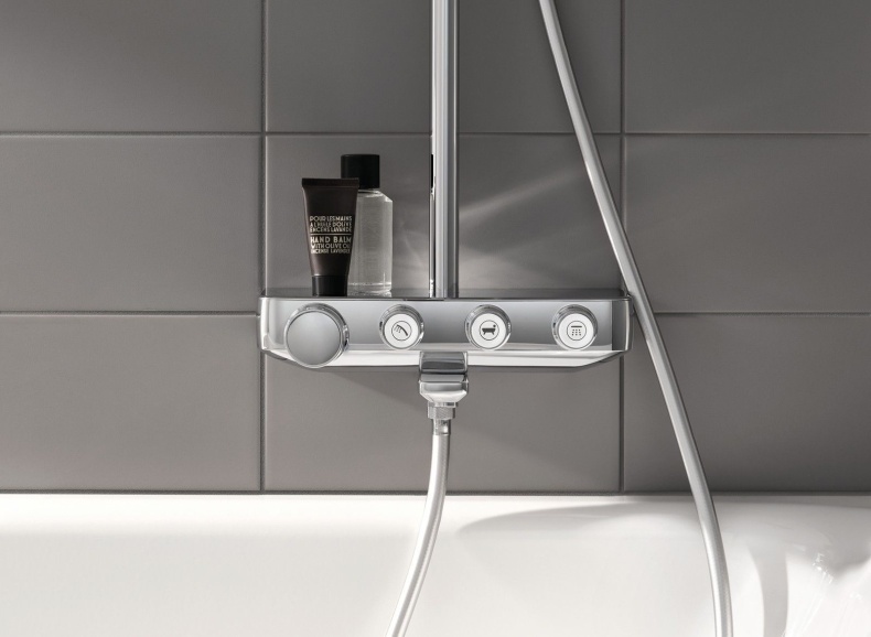 Душевая стойка Grohe Euphoria SmartControl 260 Mono 26510000 с термостатом - 9