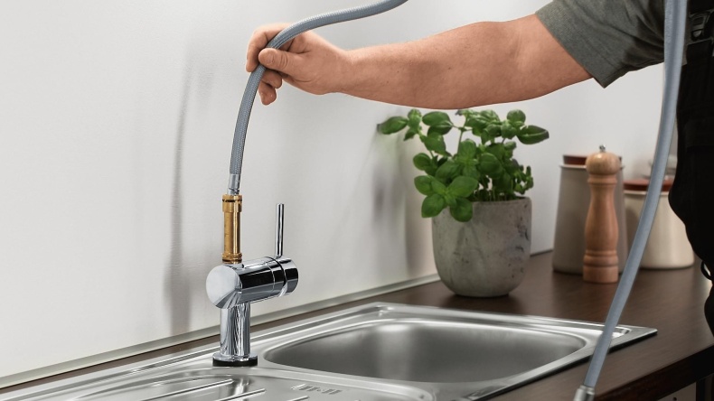 Смеситель Grohe Minta Touch 31360DC1 для кухонной мойки - 5