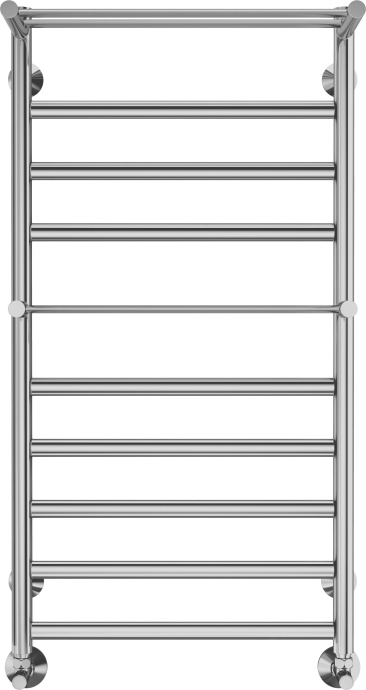 Водяной полотенцесушитель Terminus Хендрикс П10 500x1000 с полкой Хром 4670078529824 - 0