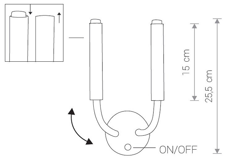 Бра Nowodvorski Stalactite 8354 - 1