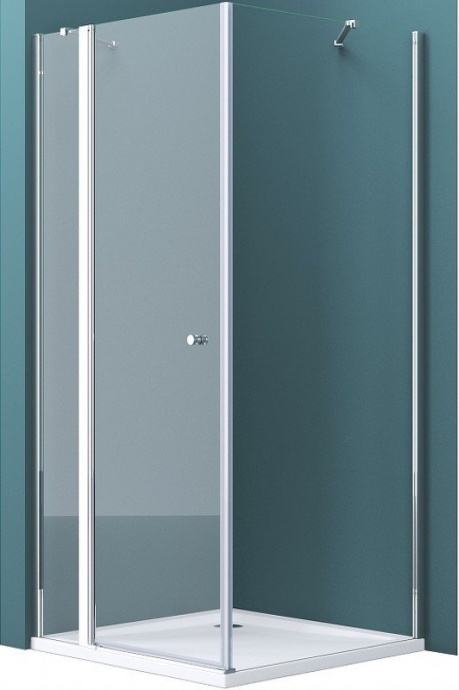 Душевой уголок BelBagno Etna 80х80 профиль хром стекло прозрачное ETNA-A-12-80-C-Cr - 0