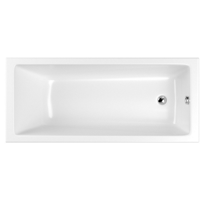 Акриловая ванна Whitecross Wave 180х80 белая 0101.180080.100 - 0