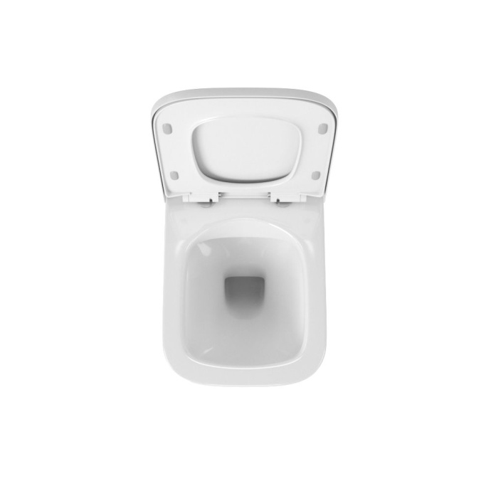 Унитаз подвесной безободковый OWL Vatter Ruta-H mini с сиденьем DP микролифт OWLT190403 - 1