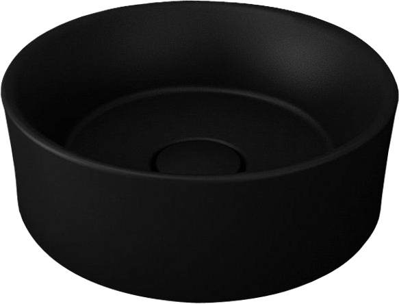Тумба с раковиной STWORKI Эстерсунд 60 белая матовая, простоун беж, BOCCHI Vessel черная 548185 - 6