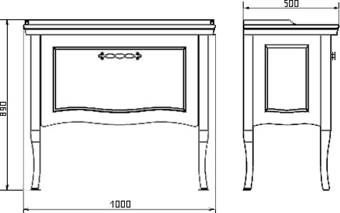 Мебель для ванной Comforty Павия 100 - 4