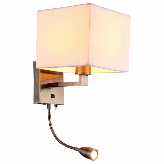 Бра Arte Lamp Hall A9249AP-2AB - 0