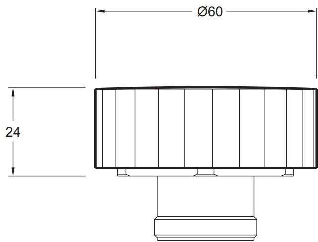 Ручка Jacob Delafon Grands Boulevards E25390-CP 2 шт. - 1