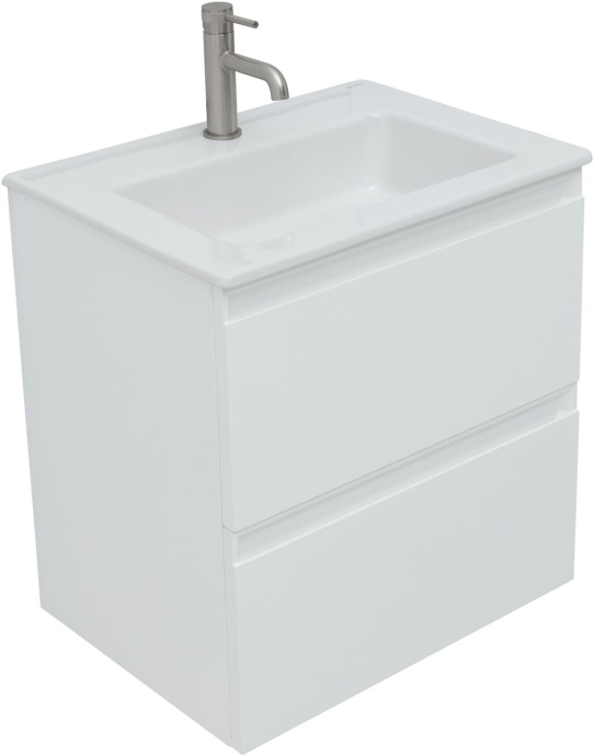 Тумба с раковиной Allen Brau Eclipse 60 белый матовый 1.E1001.WM - 2