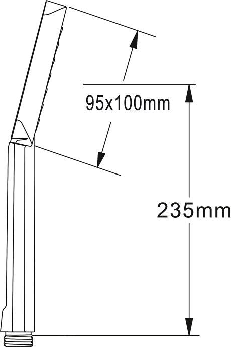 Душевая лейка STWORKI Флом FL-05cr - 5