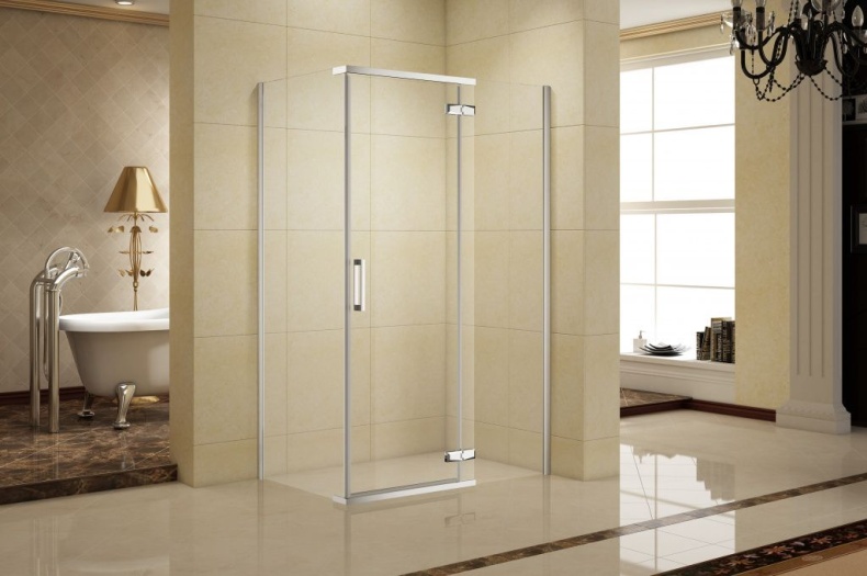 AE32-S-120x80U-CT Aquanet Logic  RC1200, ограждение 1200х800мм, хром, прозр. 6мм (243627) - 0