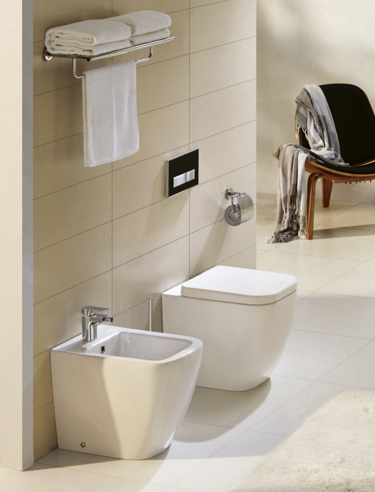 Чаша для унитаза приставного BelBagno Alpina BB10100CB - 1