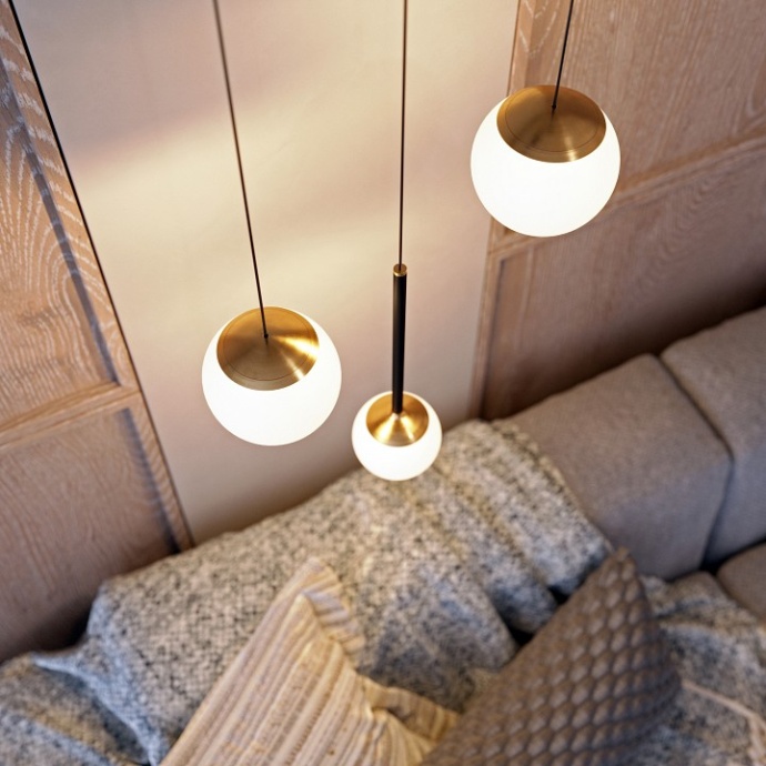 Подвесной светодиодный светильник Arlight SP-Beads-Hang-R130-10W Day4000 036525 - 3