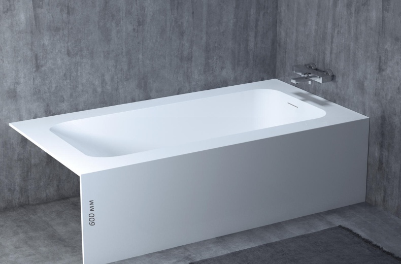 Ванна из искусственного камня Salini Orlando 190x100 102114MH S-Sense, матовый, RAL снаружи - 6