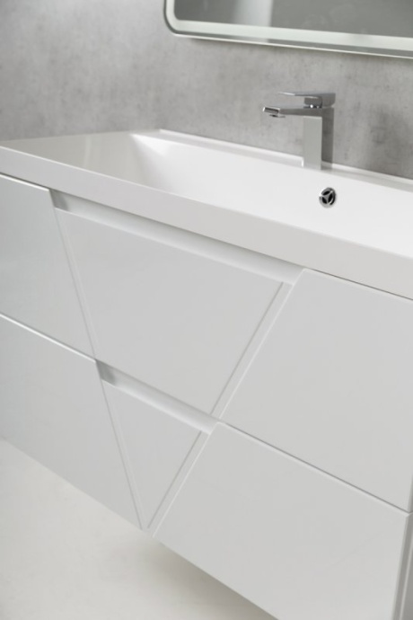 Тумба под раковину  BelBagno Vittoria 80 белый VITTORIA-800-2C-SO-BL - 2