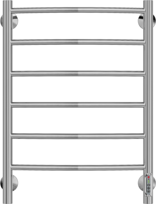 Электрический полотенцесушитель Terminus Классик П6 450х650 Хром 4660059580203 - 0