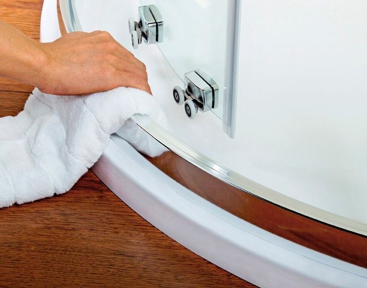 Душевой уголок Cezares Pratico R 1 90 P Cr PRATICO-R-1-90-P-Cr - 6