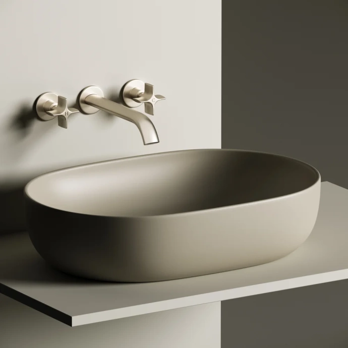Раковина накладная Ceramica Nova Element 60х41.5 кофейная CN6047MC - 1