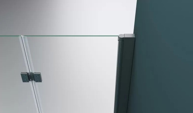 Дверь для душевого уголка BelBagno Albano 100х195 профиль хром стекло прозрачное ALBANO-60/40-C-Cr - 3