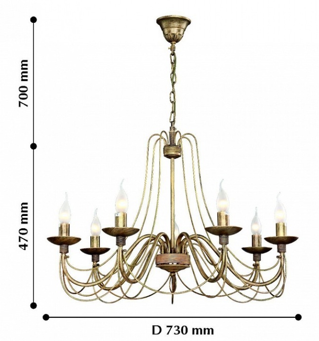 Подвесная люстра F-promo Chateau 2163-7P - 1