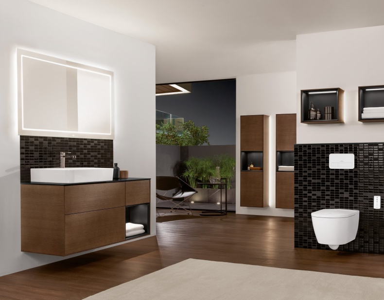 Унитаз подвесной Villeroy & Boch Viclean V0E100R1 альпийский белый, с функцией биде - 8