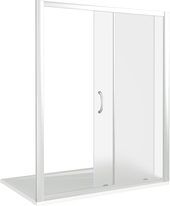 Душевая дверь в нишу Good Door Latte WTW-140-G-WE ЛА00025 - 3