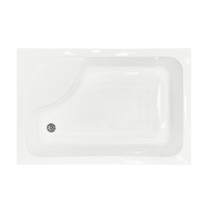 Душевой угол Royal Bath BP 120x80 L профиль черный стекло прозрачное RB8120BP-T-BL-L - 3