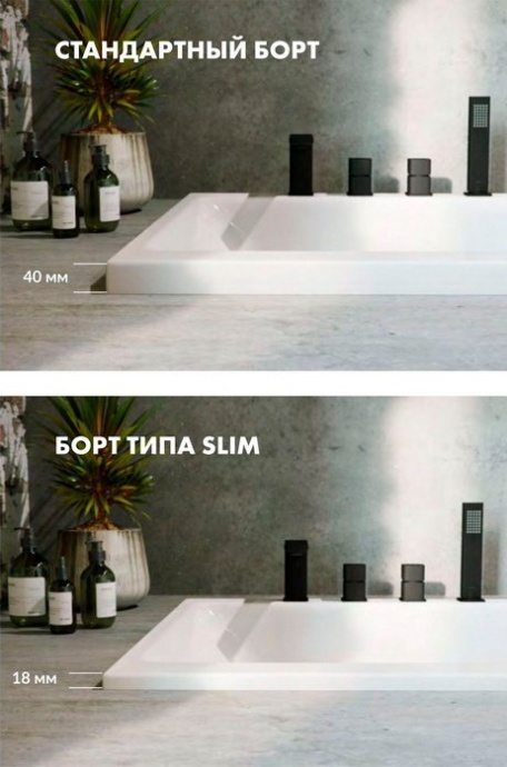 Акриловая ванна Excellent Pryzmat Slim 180x80 WAEX.PRY18WHS - 5