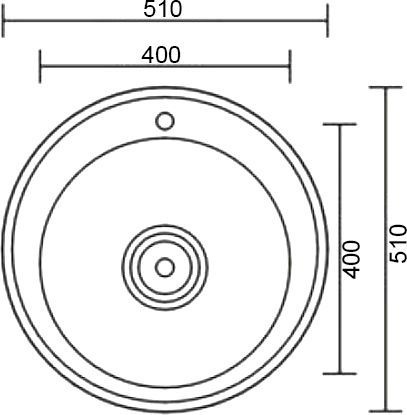 Мойка кухонная Seaman Eco Wien SWT-510 SWT-510.A - 1