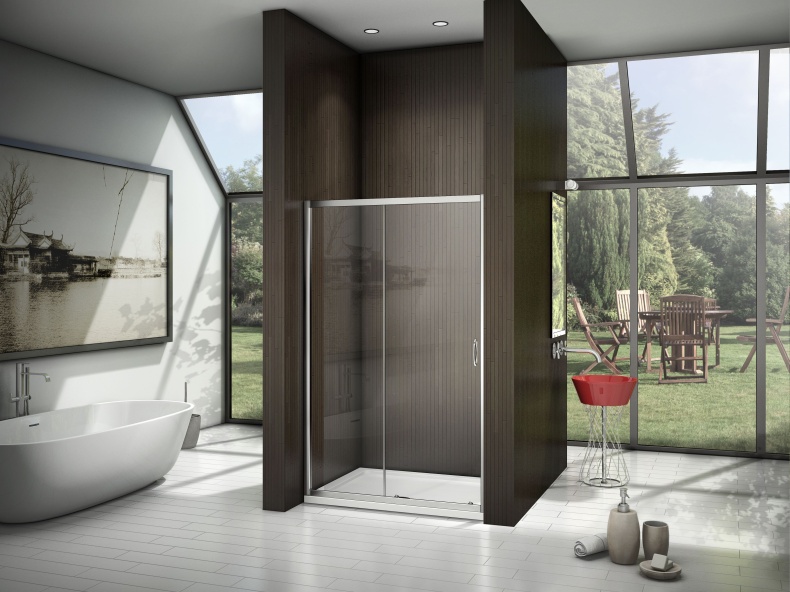 Душевая дверь в нишу Good Door Latte WTW-110-C-WE ЛА00008 - 2