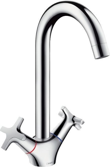 Смеситель Hansgrohe Logis Classic 71285000 для кухонной мойки - 0