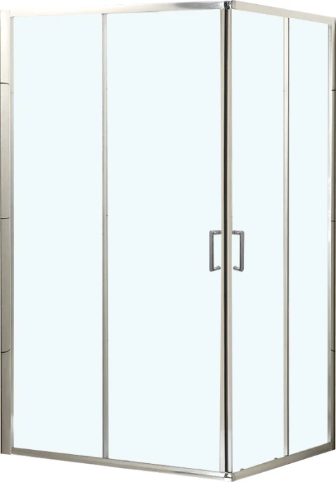 Душевой уголок BelBagno Uno 120х90 стекло прозрачное  UNO-195-AH-2-100/90-C-Cr - 1
