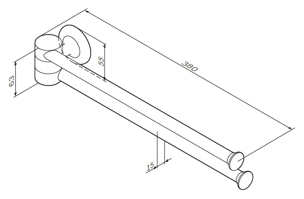 Полотенцедержатель AM.PM Like A8032600 - 5