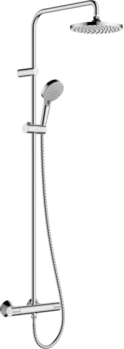 Душевая стойка Hansgrohe Vernis Shape 26318000 Showerpipe 200 1jet Green с термостатом, хром - 0